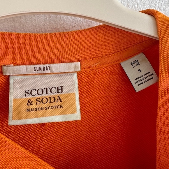 Scotch & Soda Graphic Organic Cotton-Blend Sweater, Size S - Picture 6 of 8